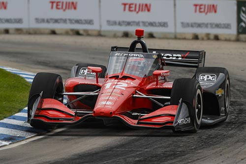 Will Power wins Detroit Grand Prix finale on Belle Isle, gives Team Chevy 100th victory since returning to INDYCAR in 2012