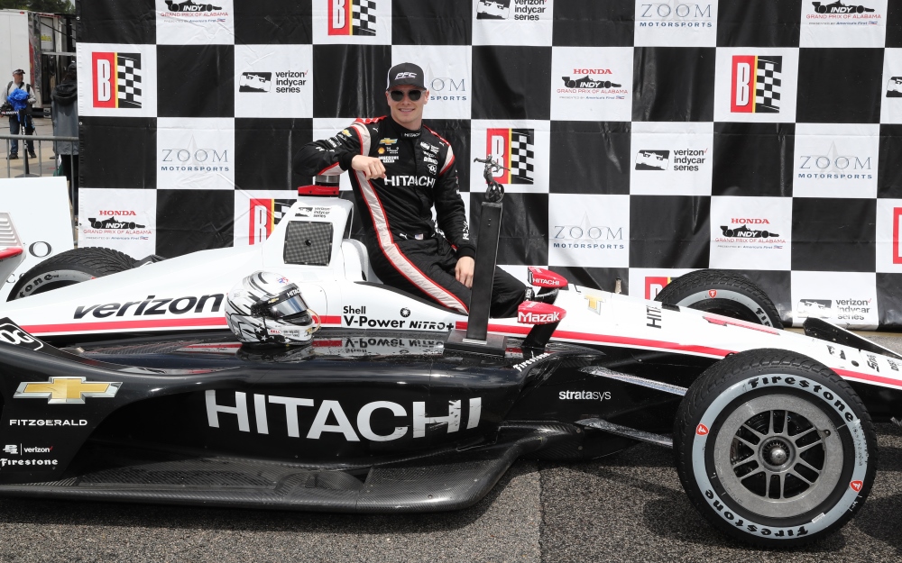Late Rain Throws Curve, but Newgarden Still Prevails at Barber