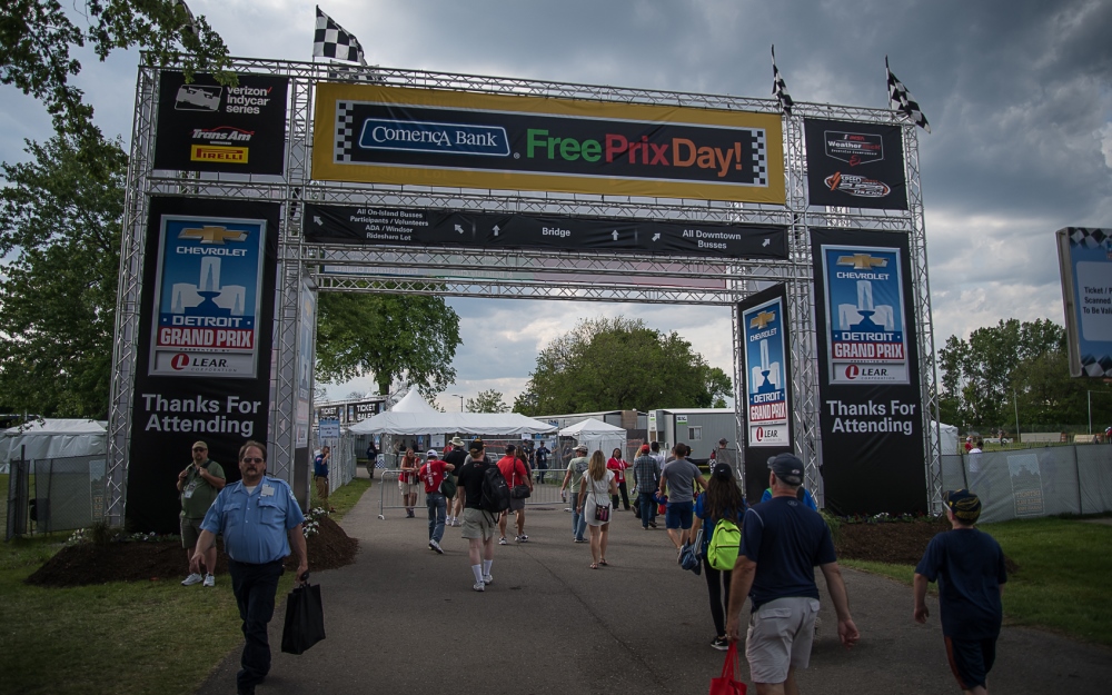Comerica Bank Continues the Tradition of Free Prix Day at the Detroit Grand Prix