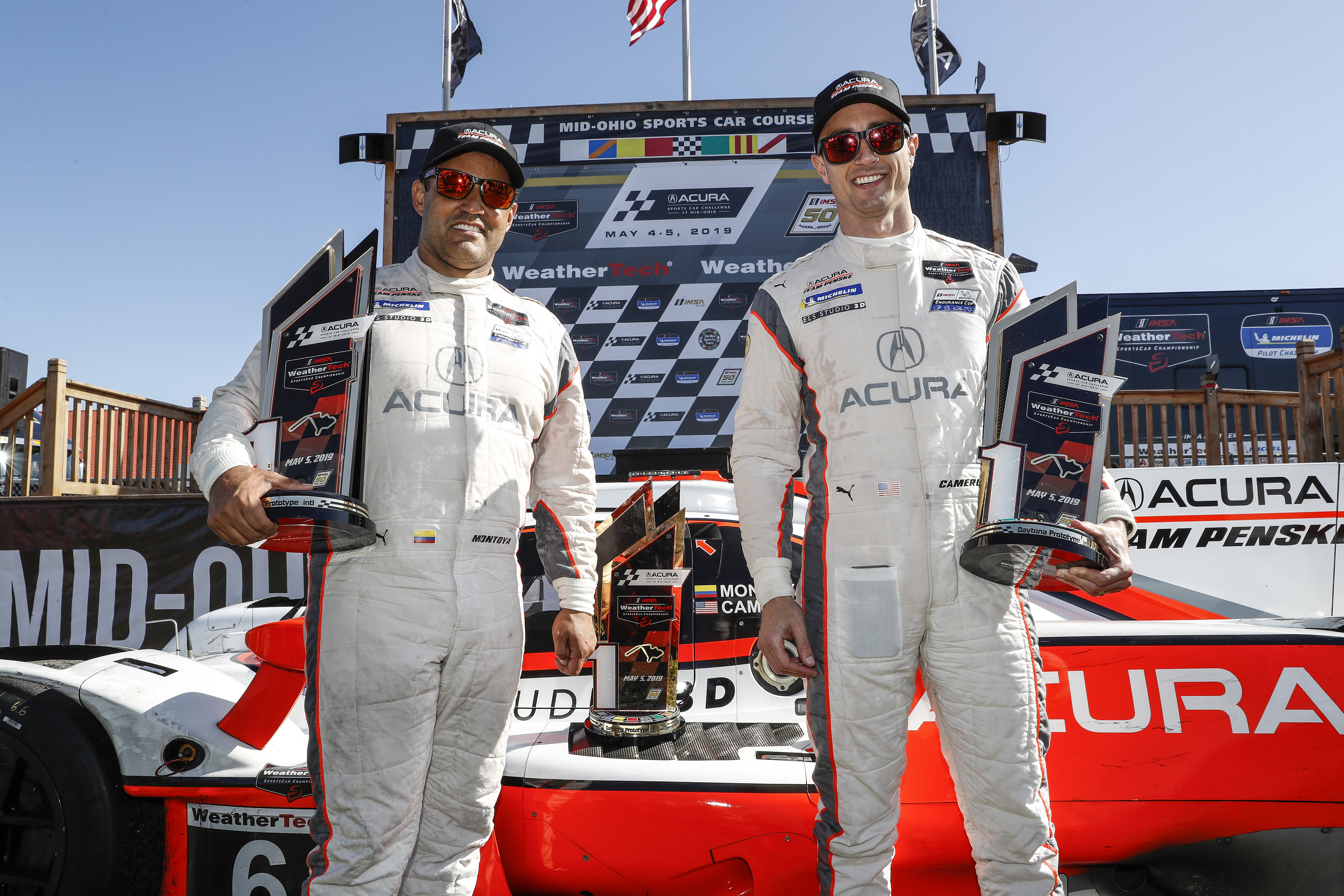 Montoya, Cameron Deliver Second Consecutive Acura Sports Car Challenge at Mid-Ohio Win for Acura Team Penske