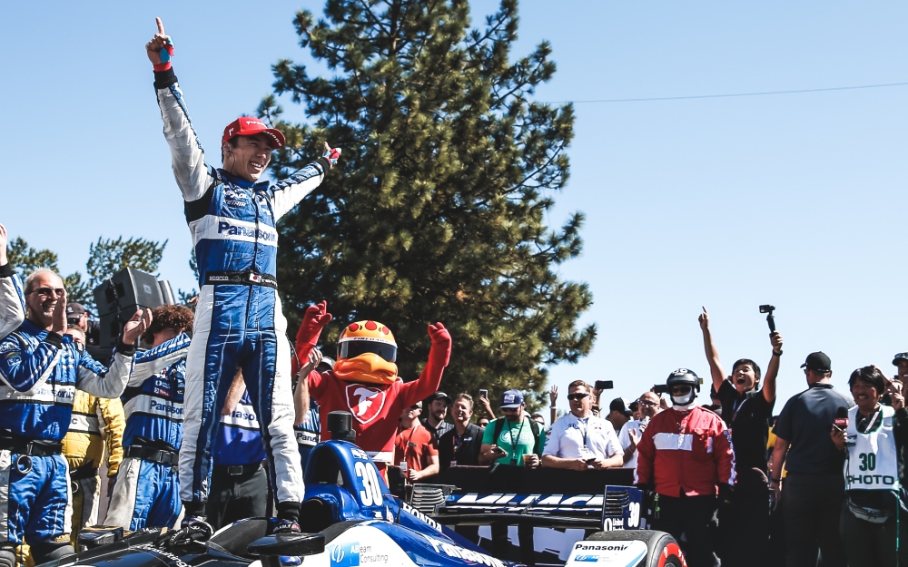 Sato Takes Win at Portland, While Dixon Dodges Disaster to Hold Points Lead