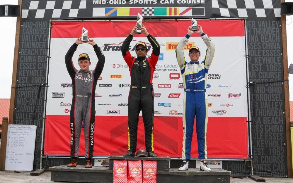 Rafa Matos Wins from the Pole at Mid-Ohio,  Ties Record for Most TA2 Victories