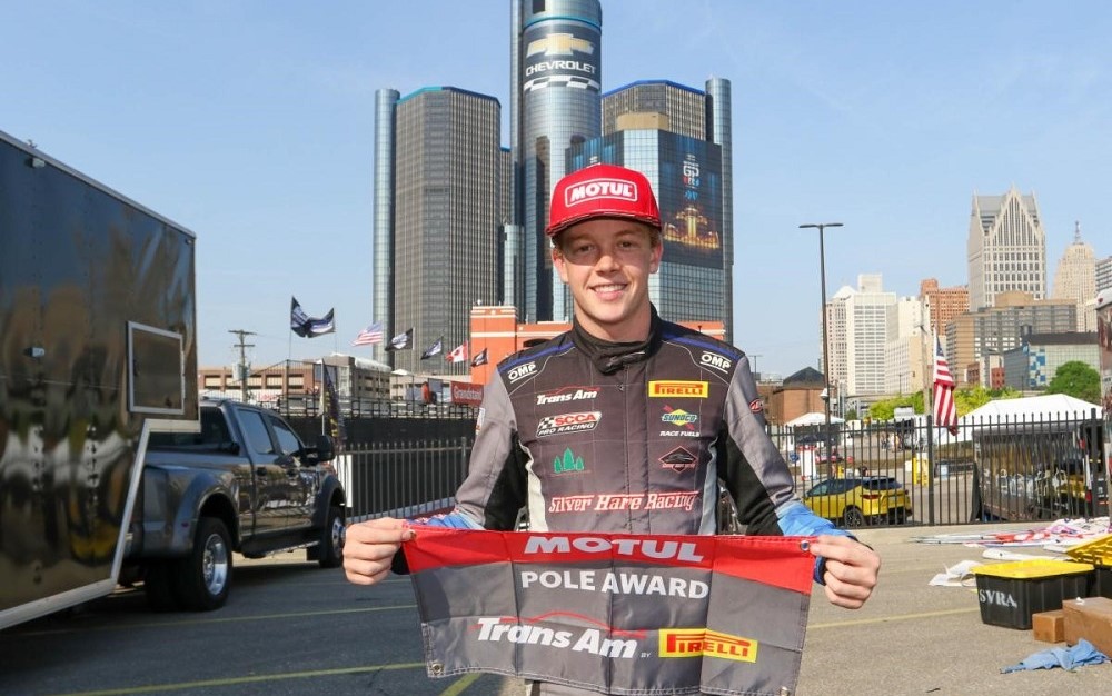 Connor Zilisch Wins Motul Pole for Detroit Grand Prix Race 1