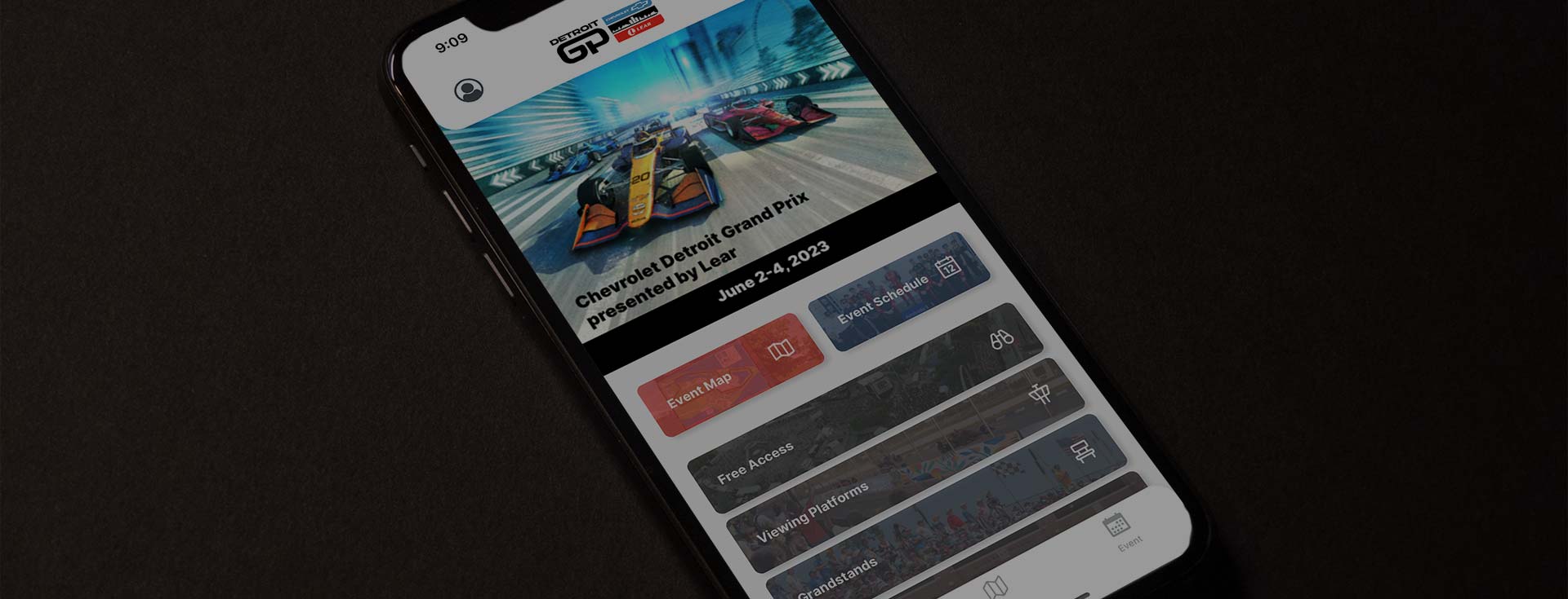 Download the New Detroit GP App