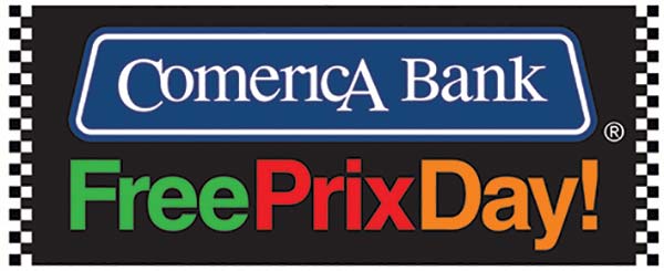 Comerica Bank Free Prix Day